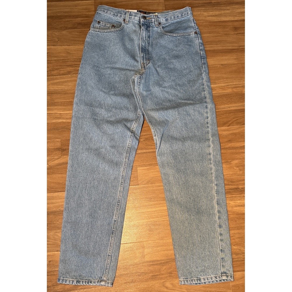 Route 66 Mens Relaxed Fit Jeans Light Wash Denim 5-Pocket 33x32 Style 3002 NWT